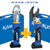Klauke ES 32 ML / ES 32 F ML akumulátorové nůžky na kabely do průměru 32 mm